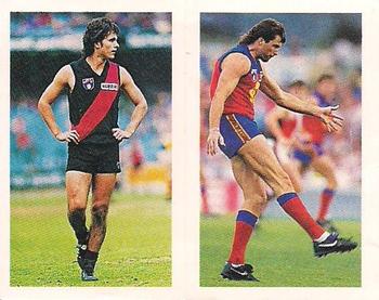 1993 Select AFL Stickers #2 Gavin Wanganeen / Paul Roos Front